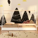 Lits cabanes pour enfants Smartwood TIPI FLOOR