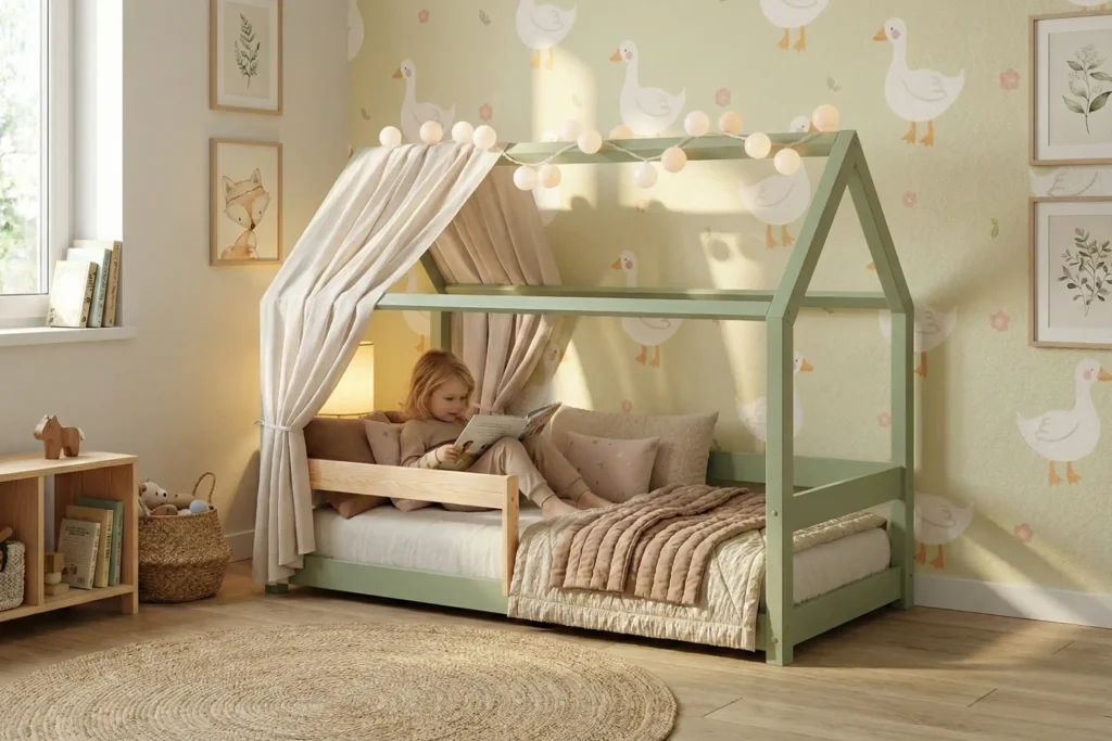 Lit d'Enfant à Baldaquin : Un Coin Magique ou un Gadget Superflu ?