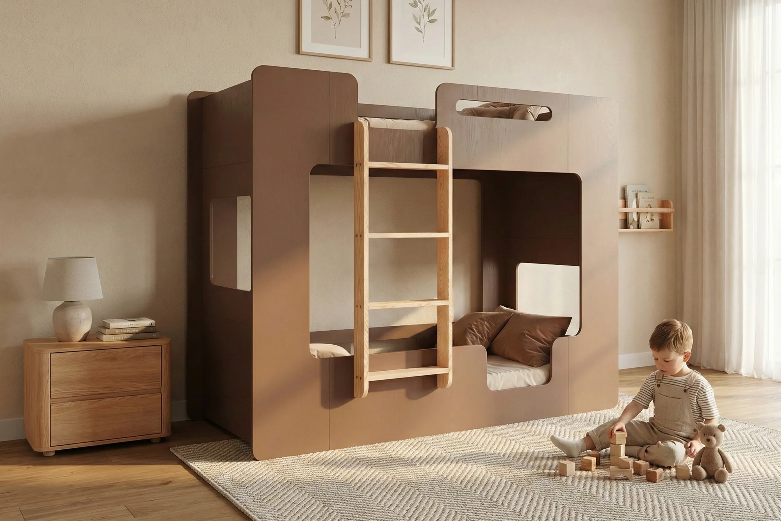 Lits superposés pour petites chambres comment optimiser au maximum l'espace