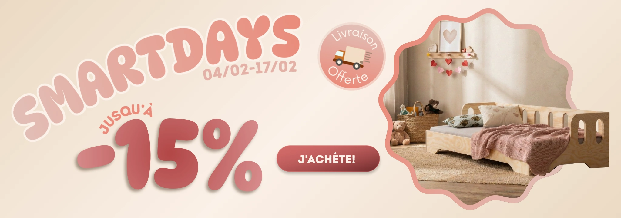 Promotion Smartdays février : matelas à -15 % et -10 %