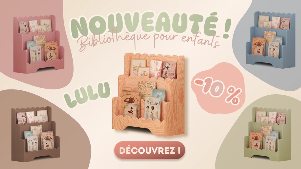 Étagère à livres LULU