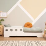 Lits simples pour enfants Smartwood TILA 6C - blanc