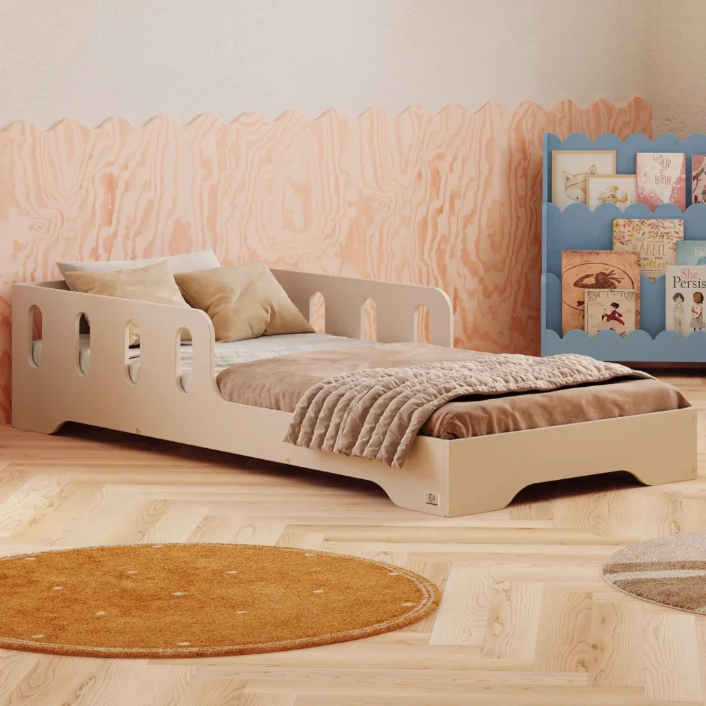 Lit enfant TILA 6 coloris cachemire – vue principale